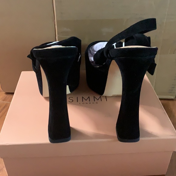 Simmi Shoes “Melly” open toe Platform heels - Picture 6 of 8
